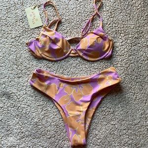 aurelle swim kiva classic set bikini